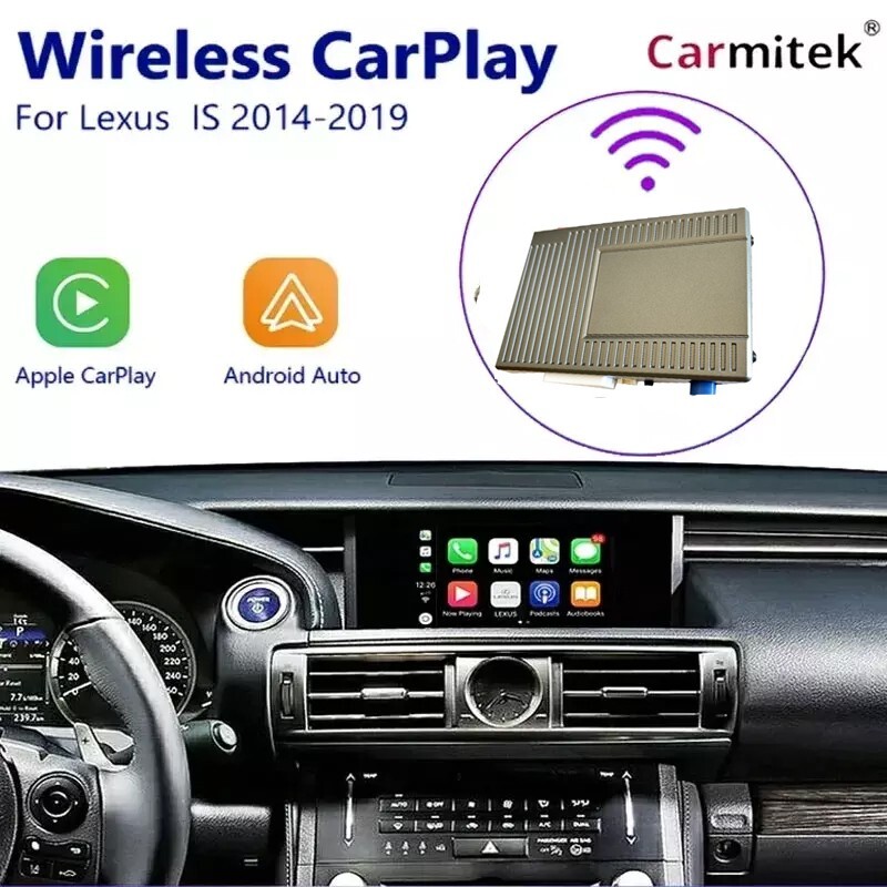 Wireless Carplay Android Auto for Lexus NX RX is ES GS RC CT LS LX LC UX 14-19