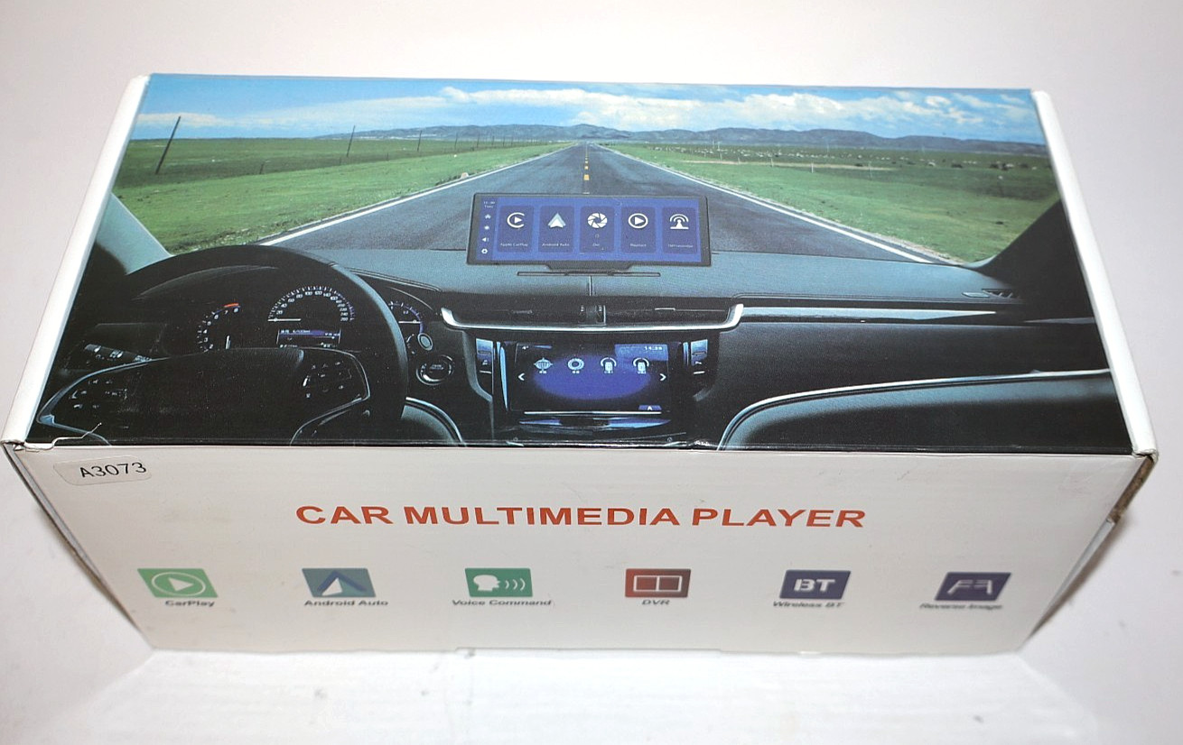 10″ Car Multimedia Player Touchscreen, Wireless Apple CarPlay Android Auto