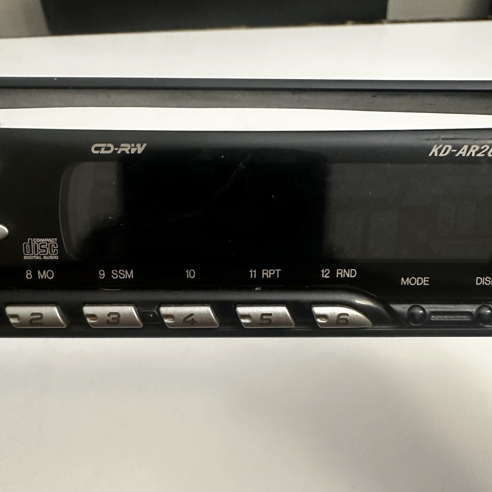 JVC KD-AR260 CD Receiver Detachable Faceplate Car Stereo Radio FM/AM CD-R/RW