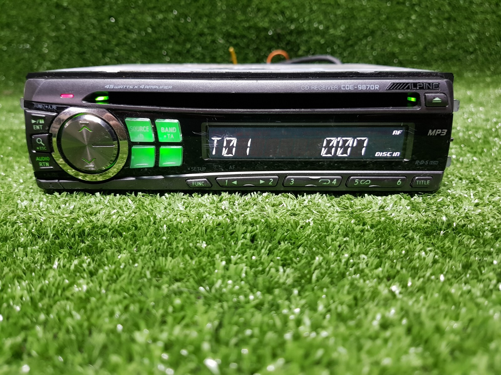 Alpine Cde-9870r Alpine Cde9870r Original Car Radio