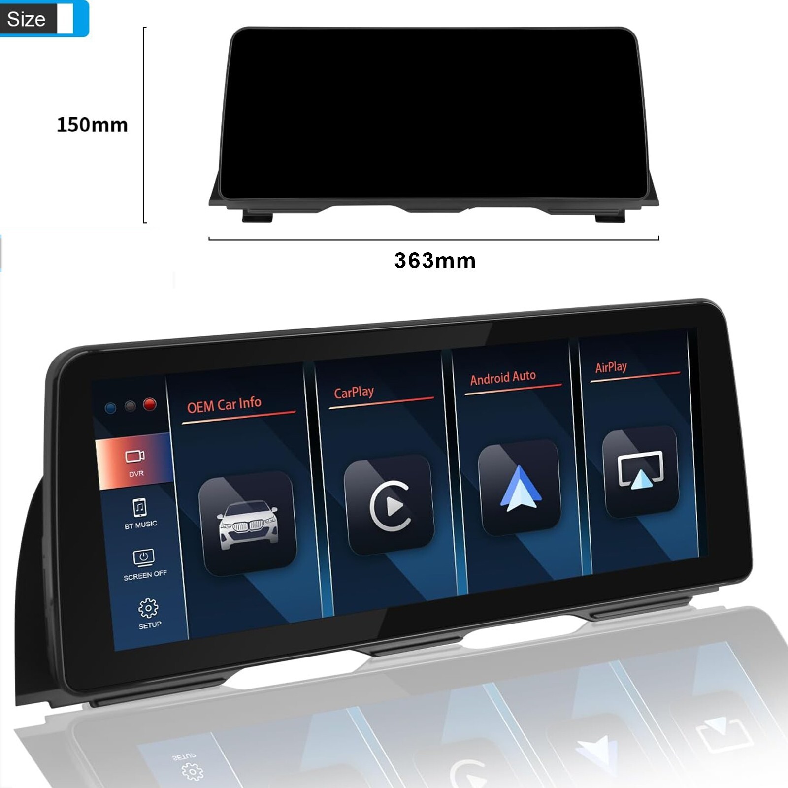 Vertical Screen for BMW 5 Series F10 F11 2013-2017 Linux NBT Wi-Fi Touchscreen