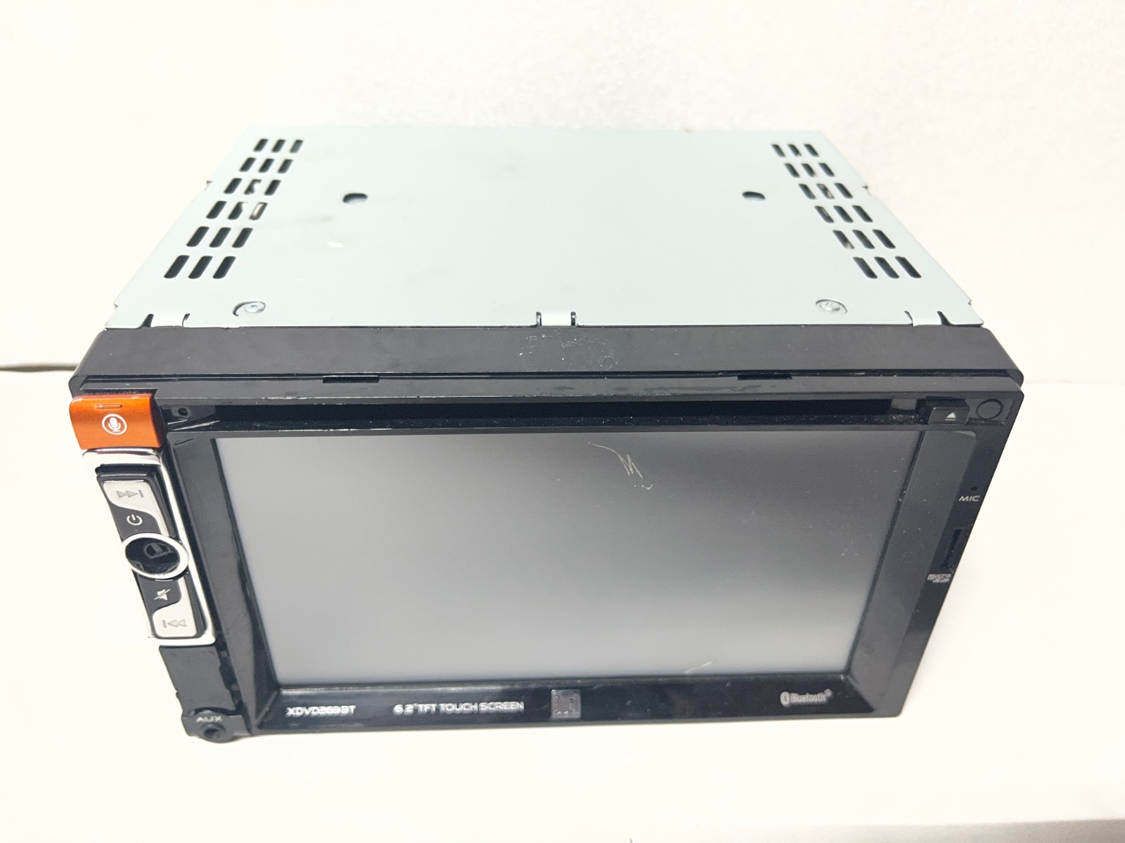 Dual Electronics XDVD269BT 6.2″ Touchscreen Car Stereo DVD Receiver UNTESTED