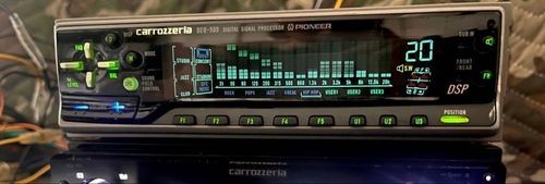 Pioneer Carrozzeria DEQ-500 DSP Audio Processor 15band Graphic Equalizer