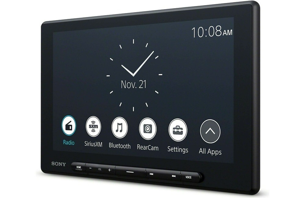 Sony XAVAX8500 10.1″ Receiver + Slim Backup Camera Plate
