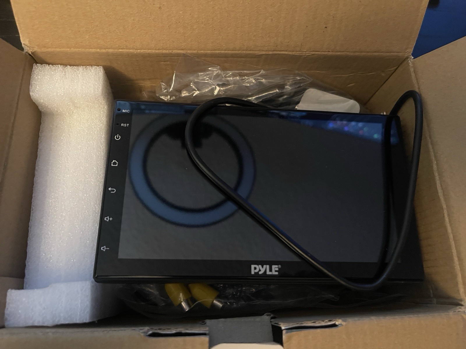 Pyle Double DIN Car Stereo Receiver – 7 Inch 1080P HD Touch Screen Bluetooth