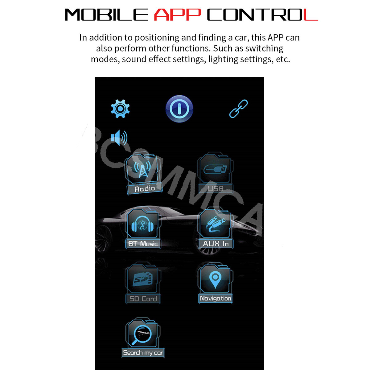 Single DIN In-Dash Bluetooth MP3 Player Audio Receiver Digital Media Car Radio
