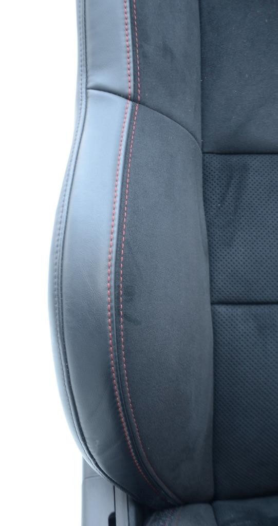 2021 – 2025 DODGE DURANGO RT OEM SEATS 3 ROW SET BLACK LEATHER / SUEDE CONSOLE