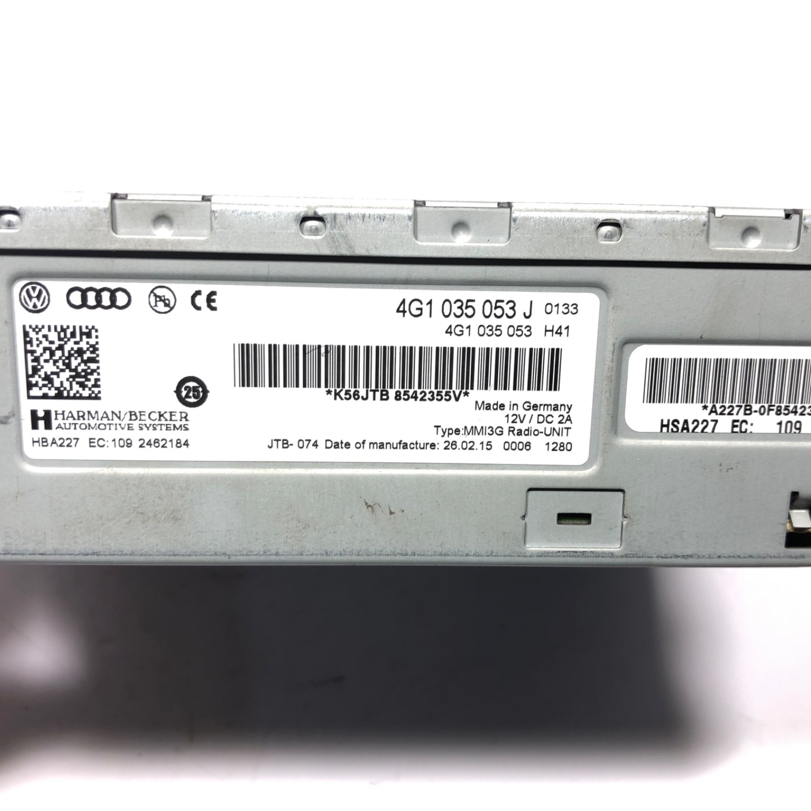 2008-2017 Audi A4 A5 A6 Q5 Q7 4L MMI Radio Tuner Receiver Module 4G1 035 053 J