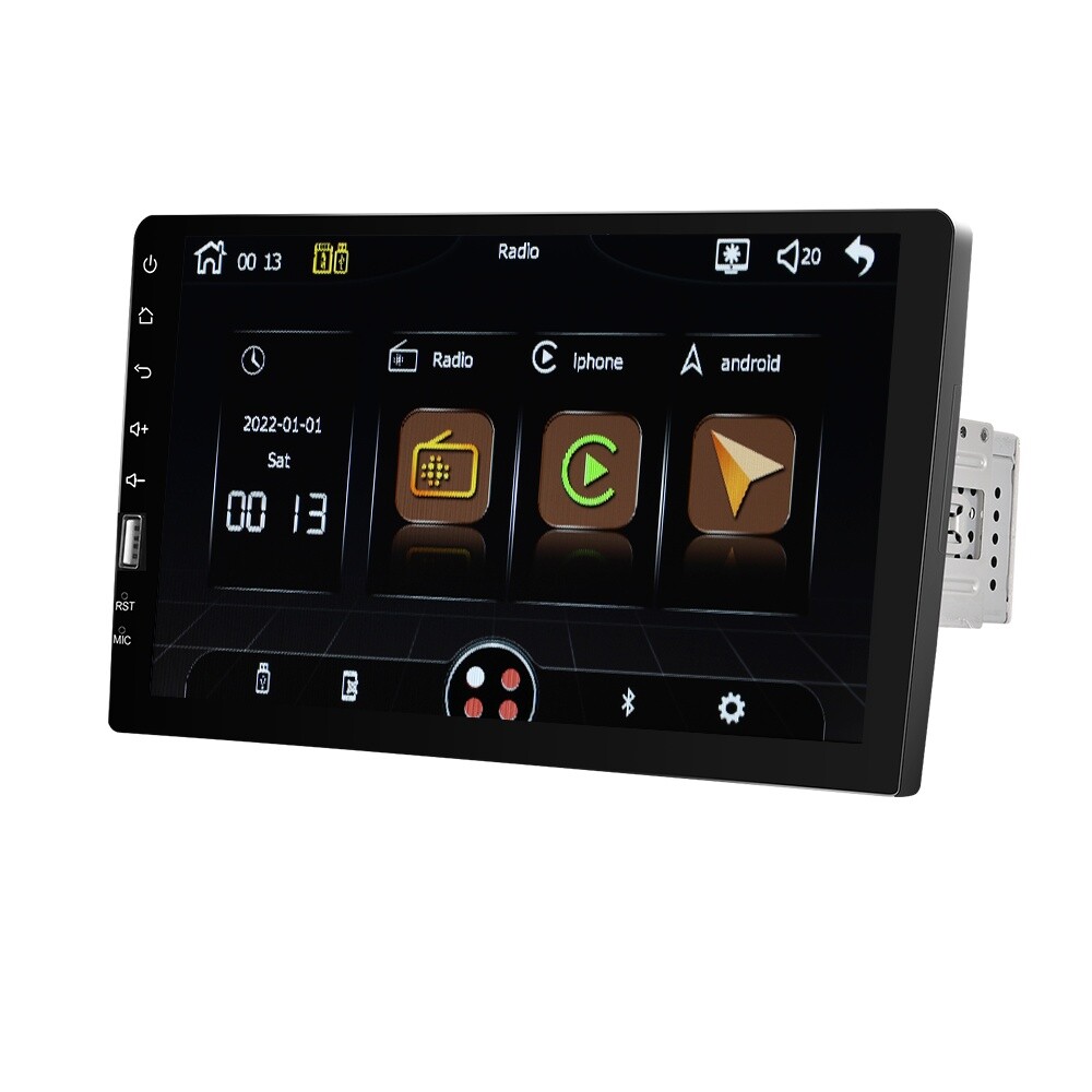 Single 1Din 9″ Car Stereo Radio Apple CarPlay Andriod Auto Touch Screen BT AM/FM
