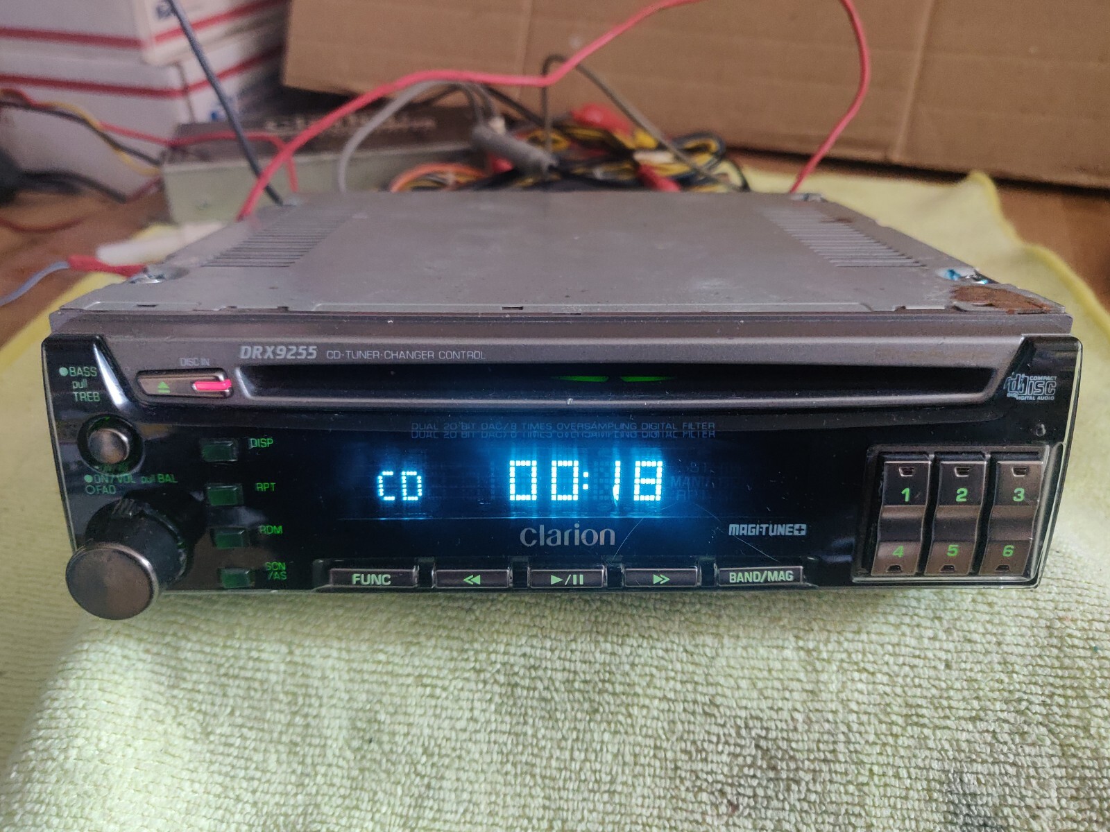 Clarion Addzest DRX9255 With FM 87.9-107.9 MHz.
