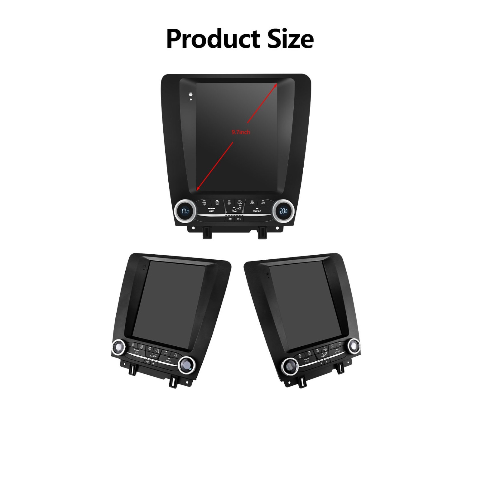 For 2010-2014 Ford Mustang Apple Carplay Car Radio Stereo Android 15 GPS WIFI BT