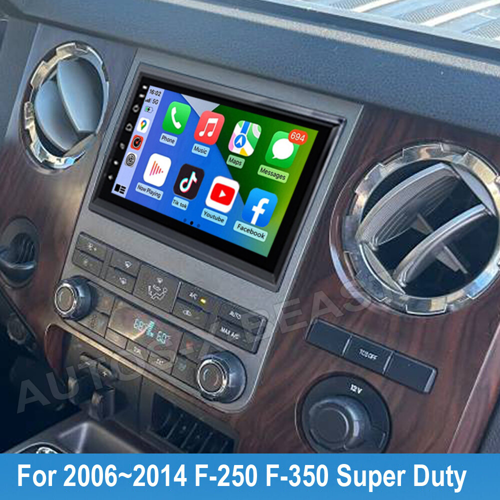 FOR FORD F-250 F-350 SUPER DUTY 7″ANDROID 12.0 CARPLAY CAR STEREO RADIO GPS WIFI