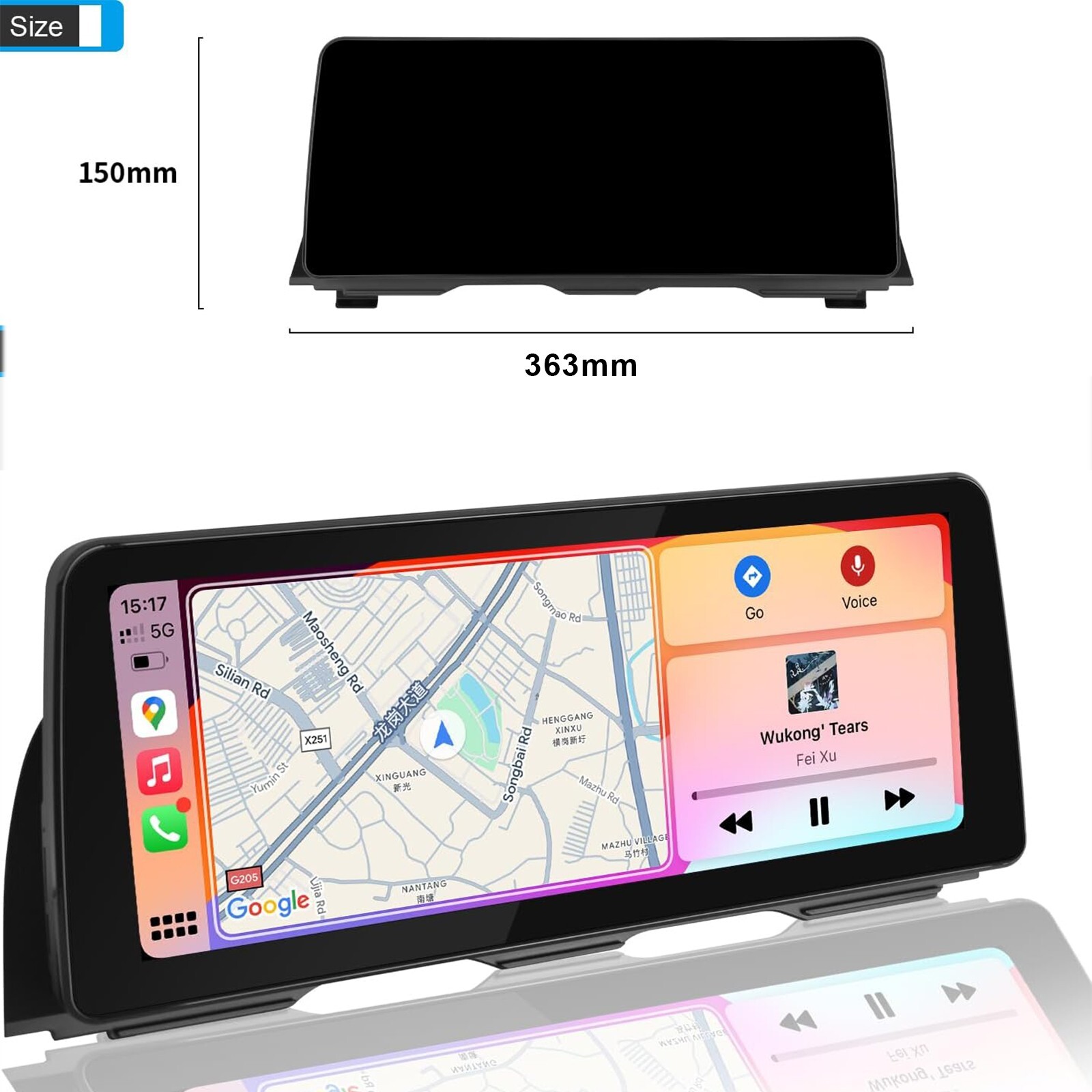 10.25“ Vertical Screen for BMW 5 Series F10 F11 2011-2012 Linux CIC Touch Screen