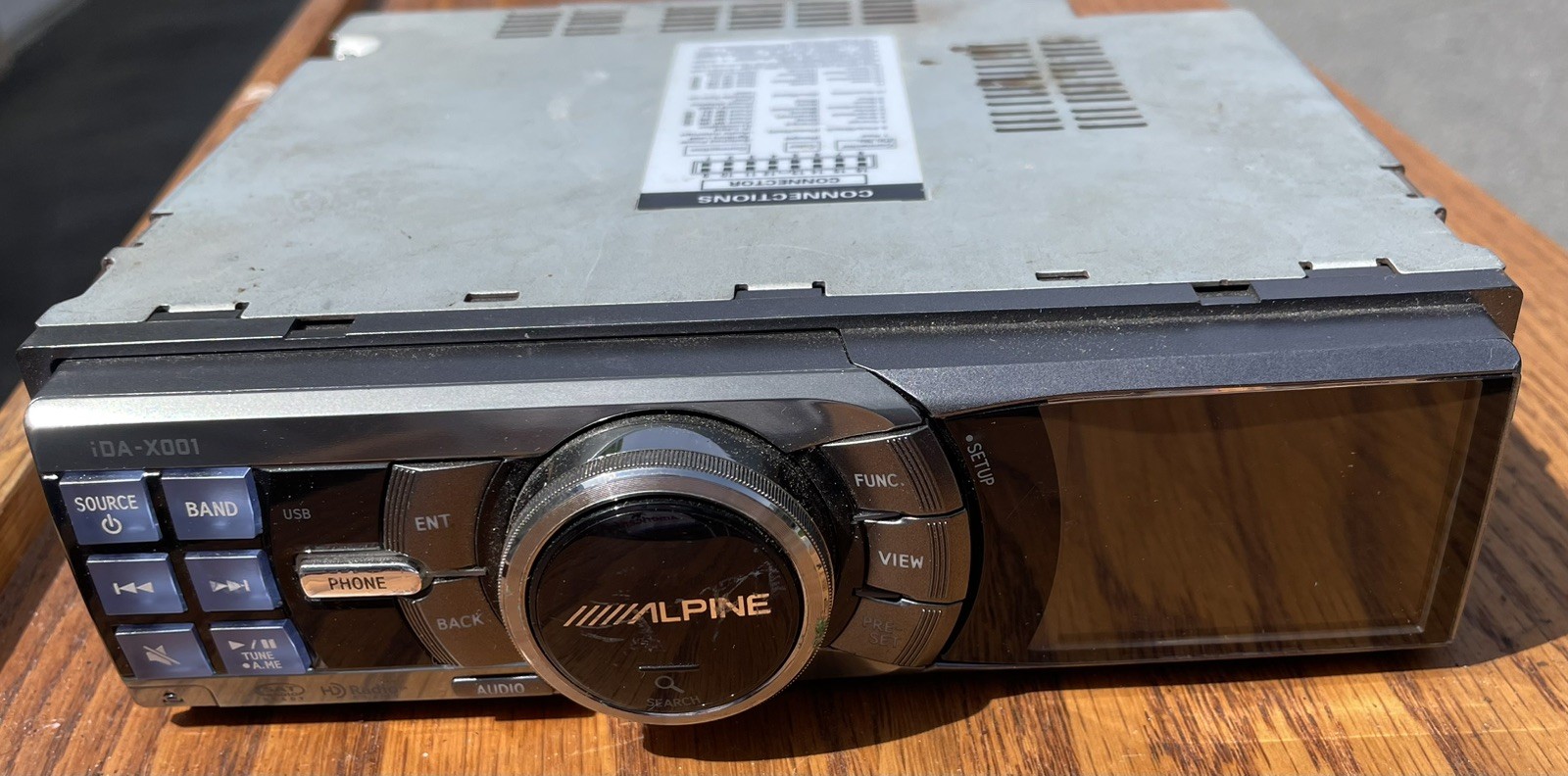Alpine iDA-X001 Stereo 18 Watts RMS USB Aux No Remote
