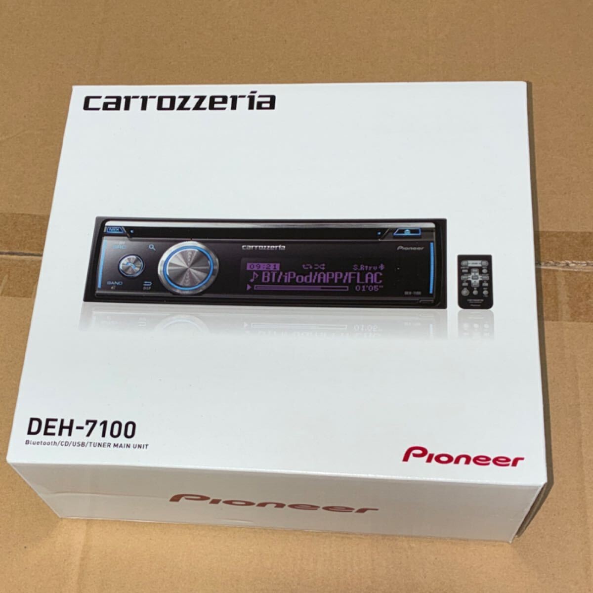 Pioneer Carrozzeria DEH-7100 CD USB iPod Bluetooth 1DIN Car Audio
