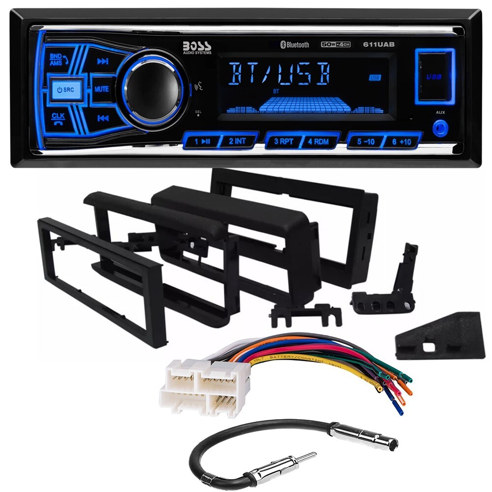 For 1998-2002 Chevy S10 Pickup BOSS Audio Bluetooth Car Stereo AM/FM Radio & kit