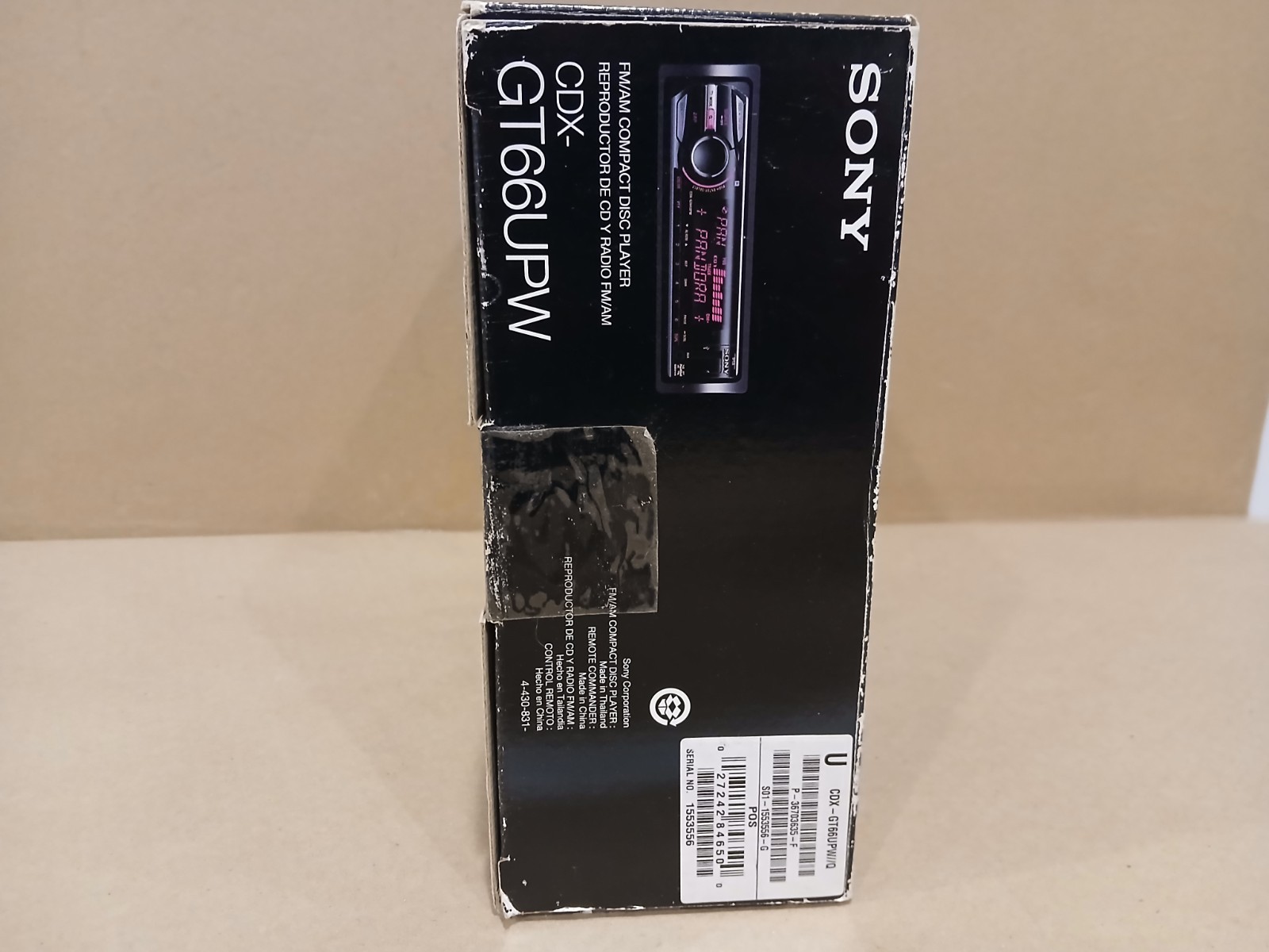 Sony CDX-GT66UPW Car CD Player USB AUX iPod New ( Open Box )