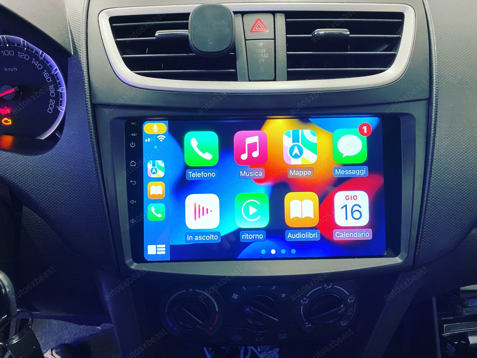 2+64G For 2010-16 Suzuki Swift Radio Car Navi Head Unit, Carplay & Android Auto