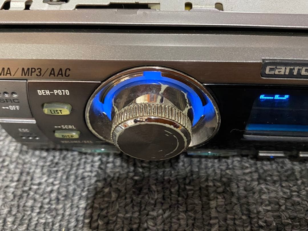 Pioneer Carrozzeria DEH-P070 CD Tuner 1DIN DSP Car audio Equalizer WMA MP3 JDM