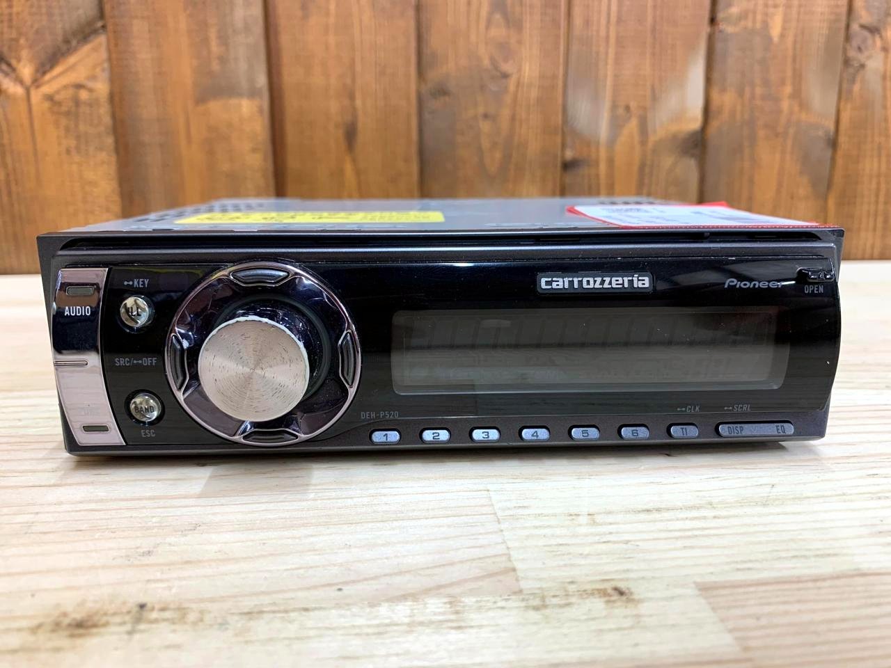 Pioneer carrozzeria DEH-P520 Car Stereo Not CD Japan For Parts Untested AS-IS