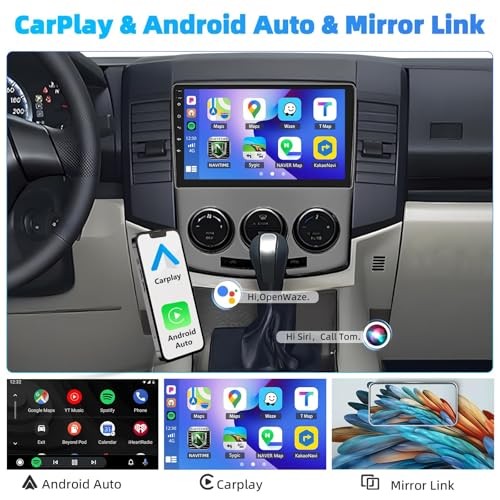 Android 15 [4-Core 64G] Car Stereo Radio for Mazda 5 2005-2010 P1-4CORE+64G