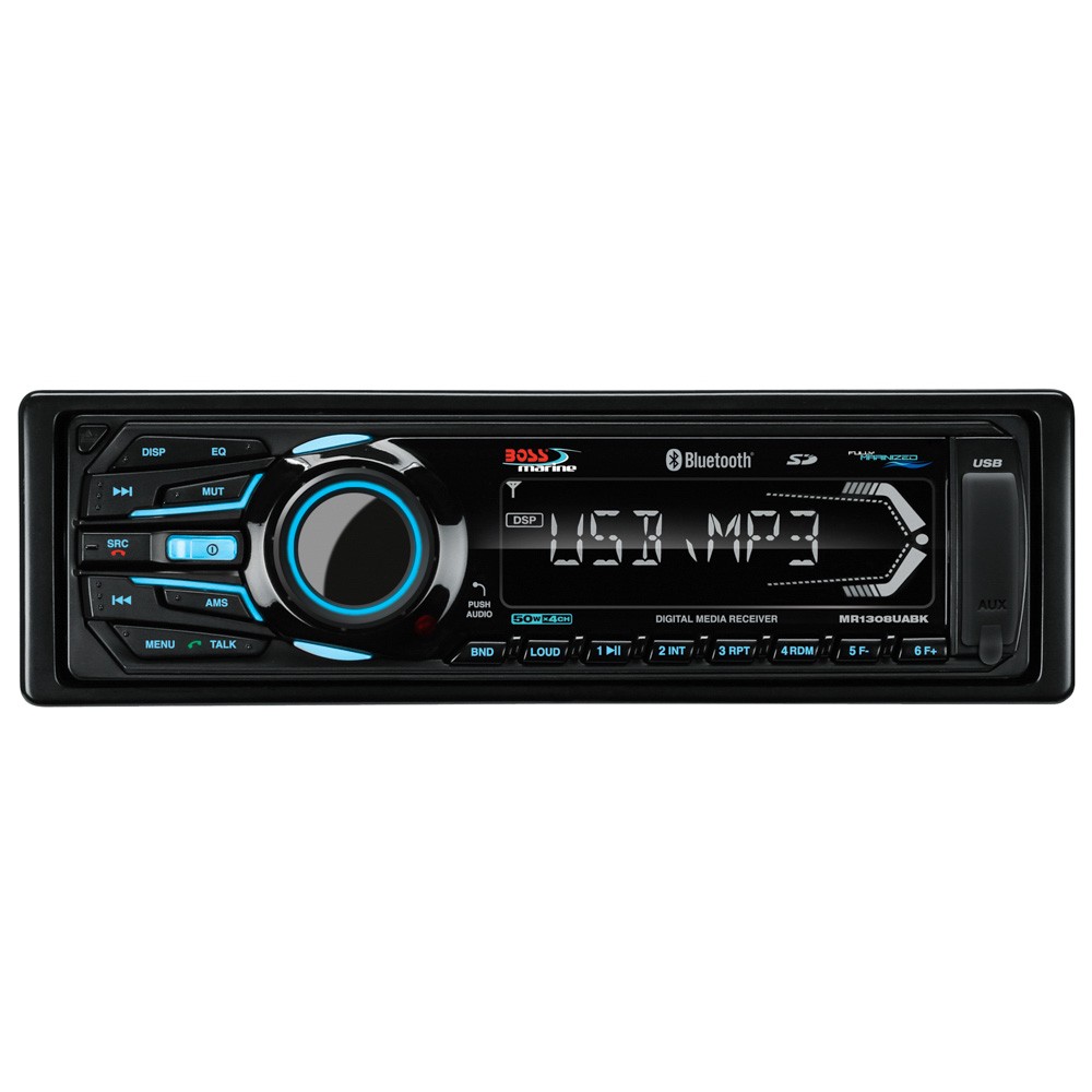 Boss Audio MR1308UABK Bluetooth – Fully Marinized MP3-Compatible Digital Media
