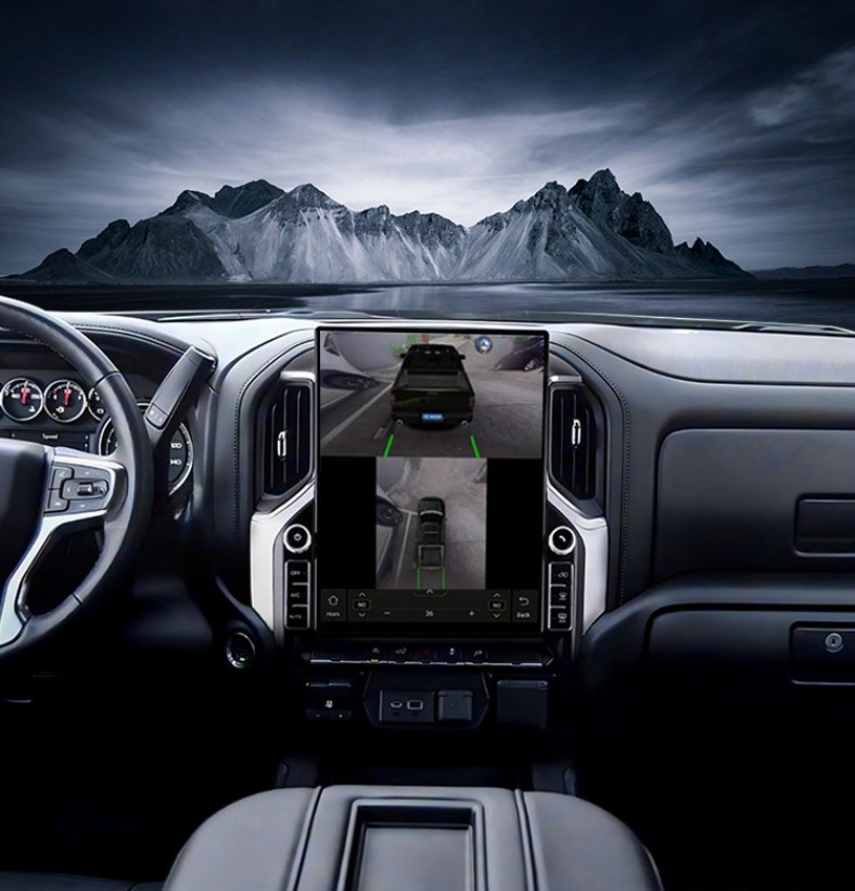 For 2019-2023 Chevrolet Silverado GMC Sierra Car Stereo Radio CarPlay GPS 6+128G
