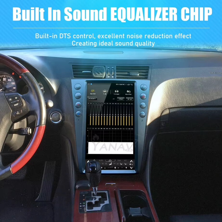 13.6″ Android Tesla Screen Car Radio For Lexus GS300 350 430 450h 460 2005-2011