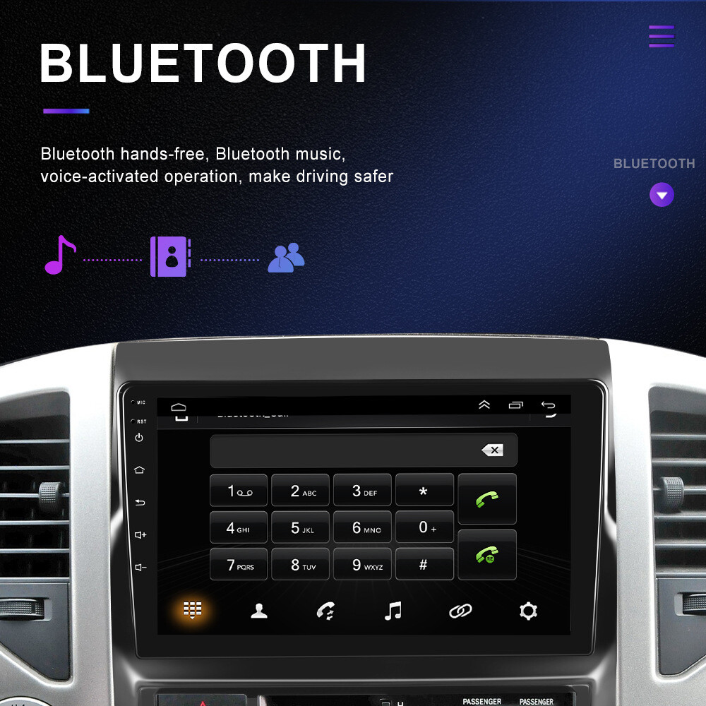 Android 12 Auto Radio Estéreo CarPlay GPS para Toyota Tacoma 2005-2013 4+64GB