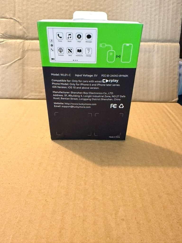 USB Wireless CarPlay Adapter Wireless Carplay Dongle For iPhone Apple Plug &Play