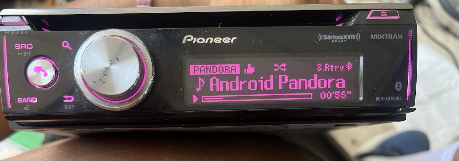OLD SCHOOL. Pioneer DEH-X8700BS CD receiver Bluetooth App Android Pandora Talk