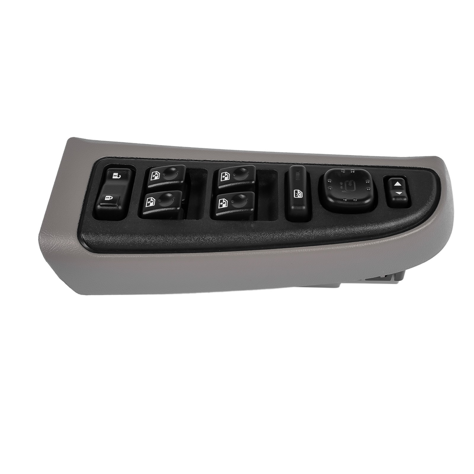 Door Lock and Power Window Switch & Gray Bezel Assembly for GMC Sierra 1500 HD