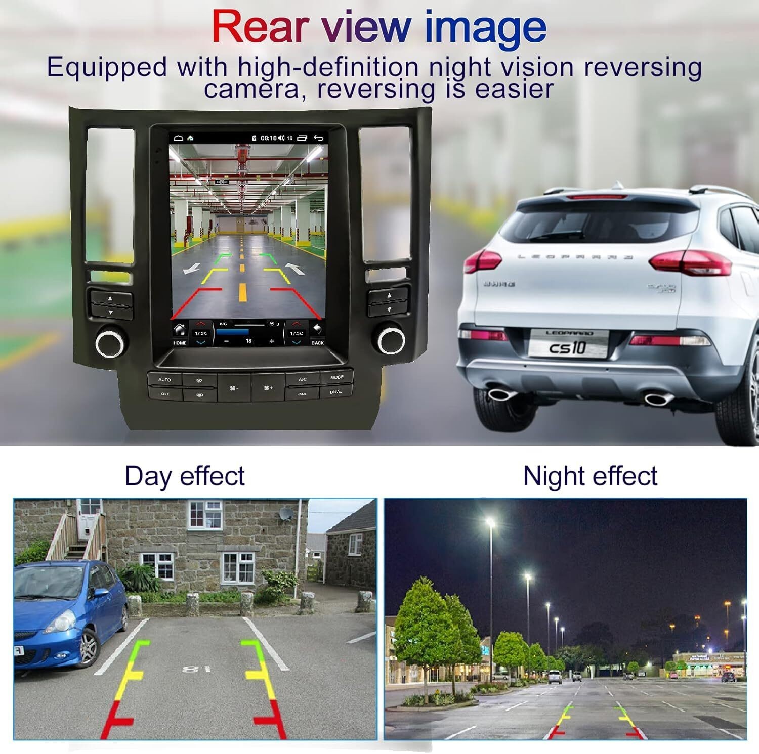 For Infiniti FX35 FX45 2003-2006 Android Car Radio Stereo GPS Navi Carplay 4+64G