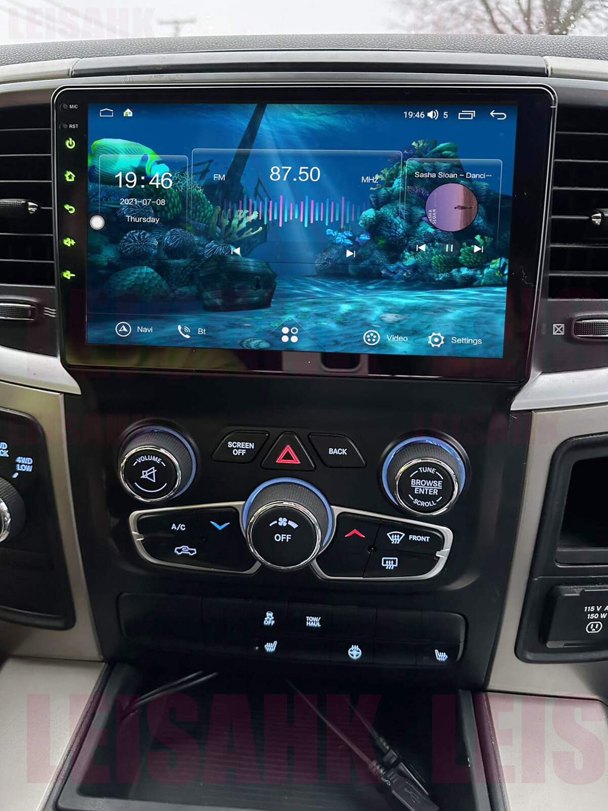 For 2014-2018 Dodge Ram 1500 2500 Android 12 Carplay Car Stereo Radio GPS