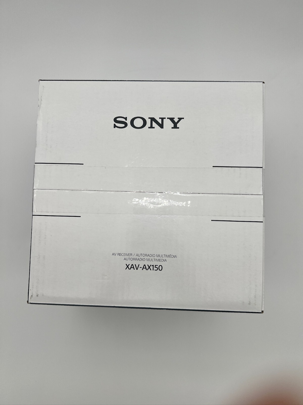 Sony XAV-AX150 Double DIN Media Receiver Apple CarPlay Android Auto Bluetooth