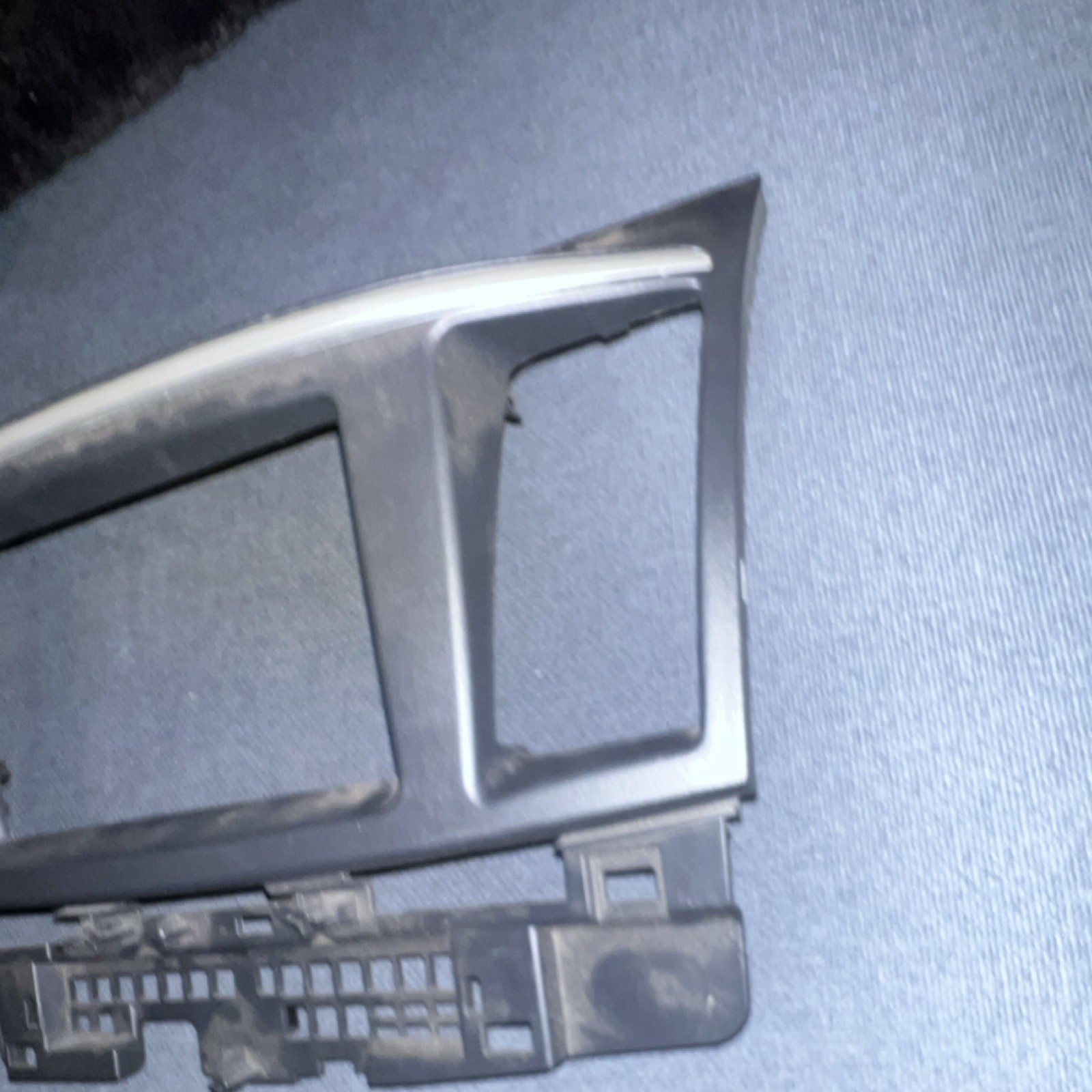 Mitsubishi Lancer Double Din Stereo Trim Plastic