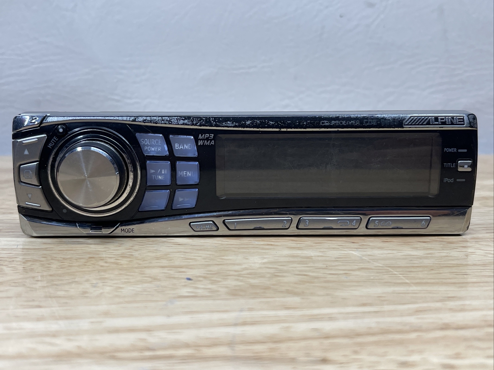 Alpine CDE-9852 Faceplate Only