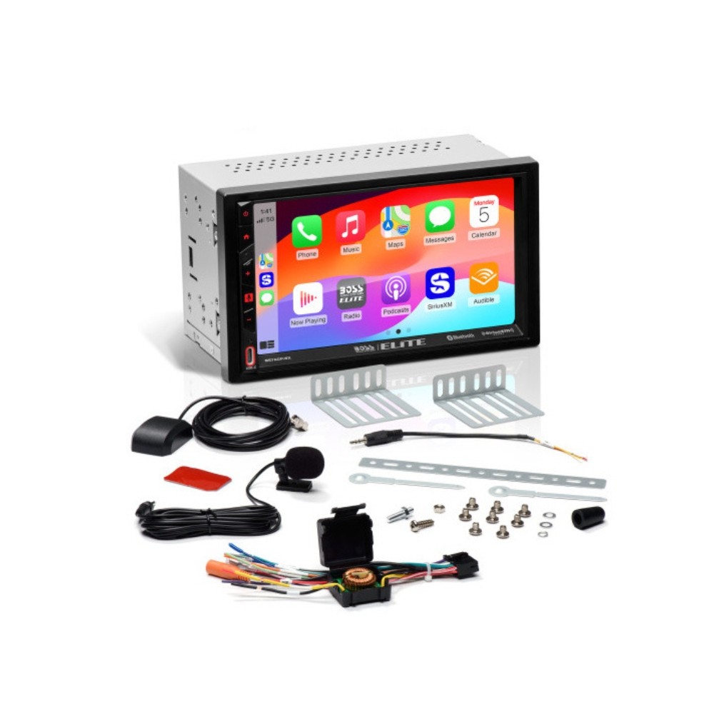 Boss BE7ACP.WX 7″ Double-DIN Multimedia w/ Apple CarPlay & Android Auto