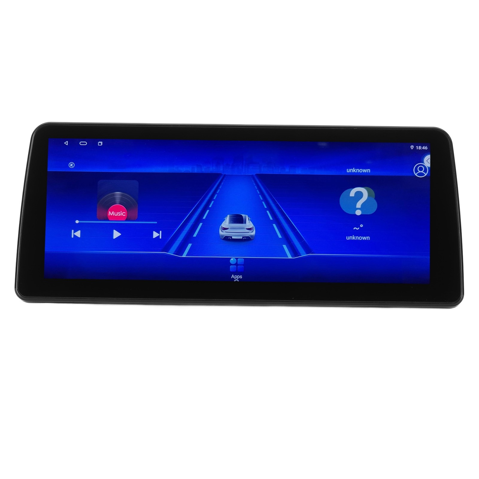 12.3in Wireless Car Stereo HD Touch Screen GPS Player For Vehicle CAGP
