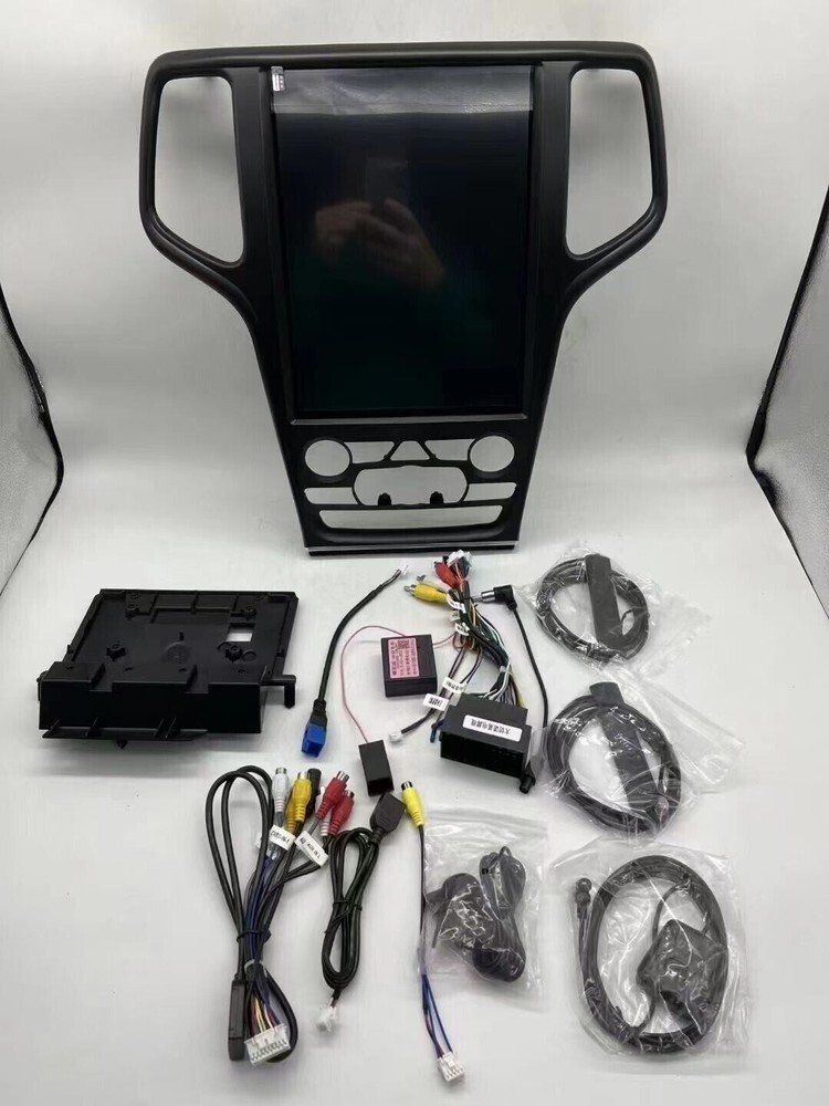 12.8Inch For Jeep Grand Cherokee 2014-2021 Car GPS Player Radio Stereo FM BT RDS