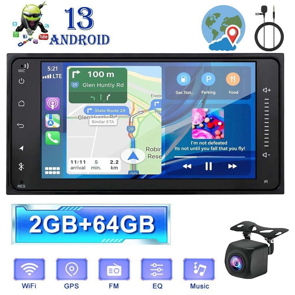 64GB CarPlay Android 13 Car Stereo Radio GPS Navi For Scion 2003-2016 Plug Play