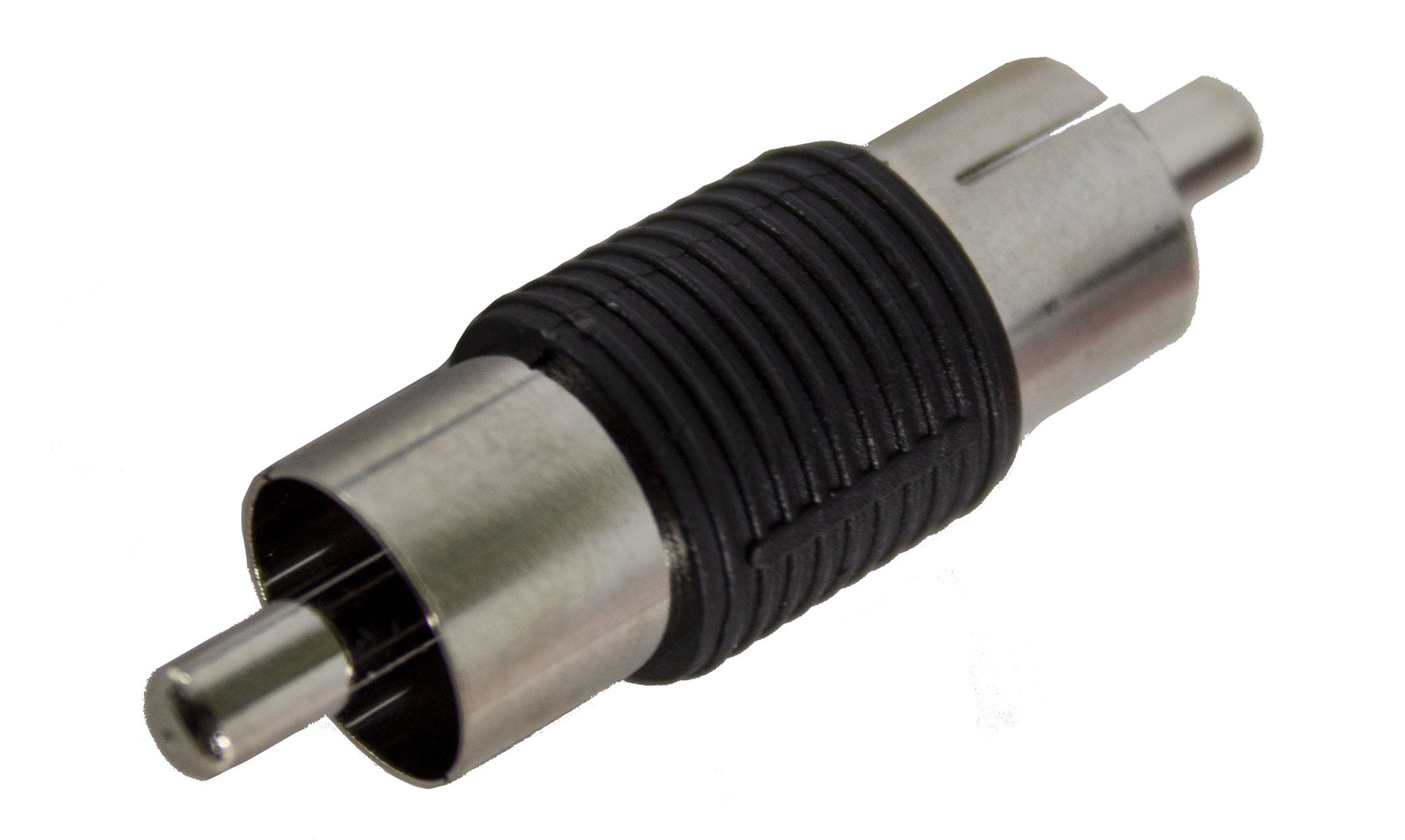 Install Bay 2 Pair of Male-to-Male RCA Nickel Barrel Connectors RCA100-BM x 10