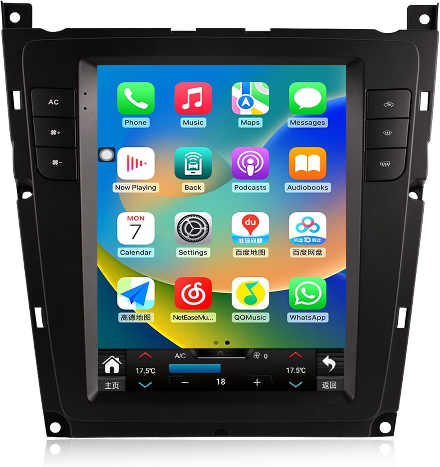 9.7” Vertical Android Radio For Bentley Flying Spur Continental CarPlay 4+64GB