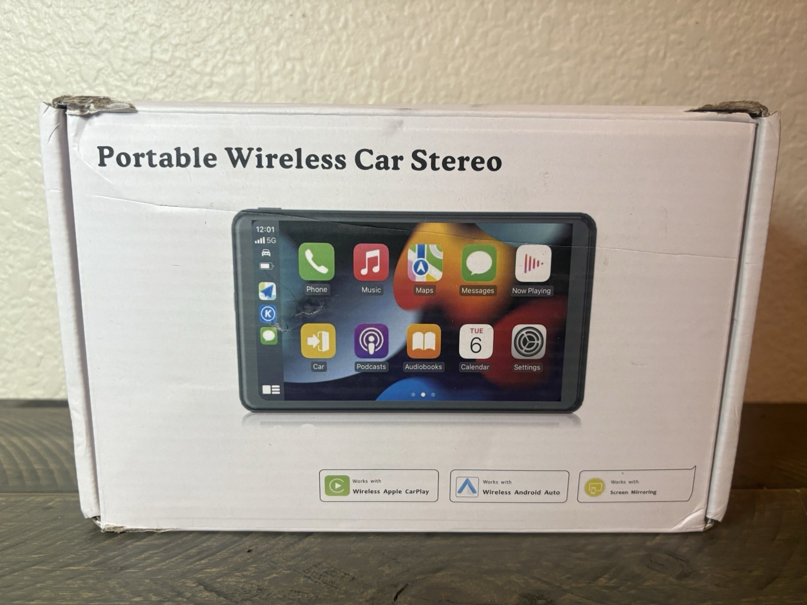 Portable 7″ Wireless Car Stereo BRAND NEW