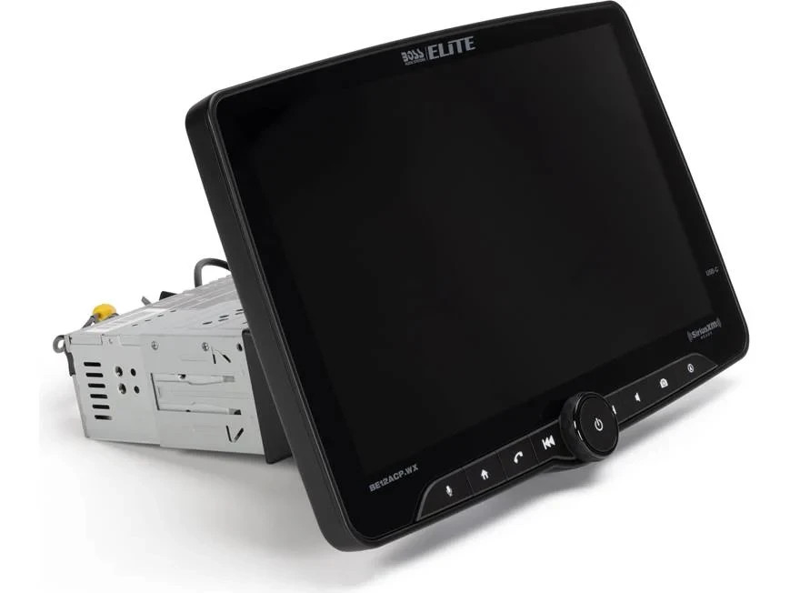 Boss Elite BE12ACP.WX – 12″ Single Din Wireless Apple CarPlay Android Auto