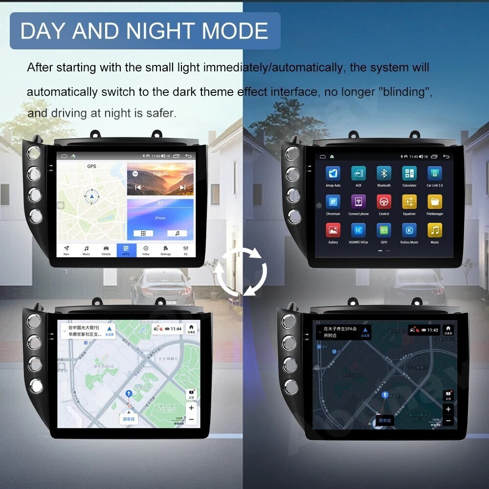10.4″ For Maserati GranTurismo 2007-2020 8+128G CarPlay Car Stereo Radio GPS NAV