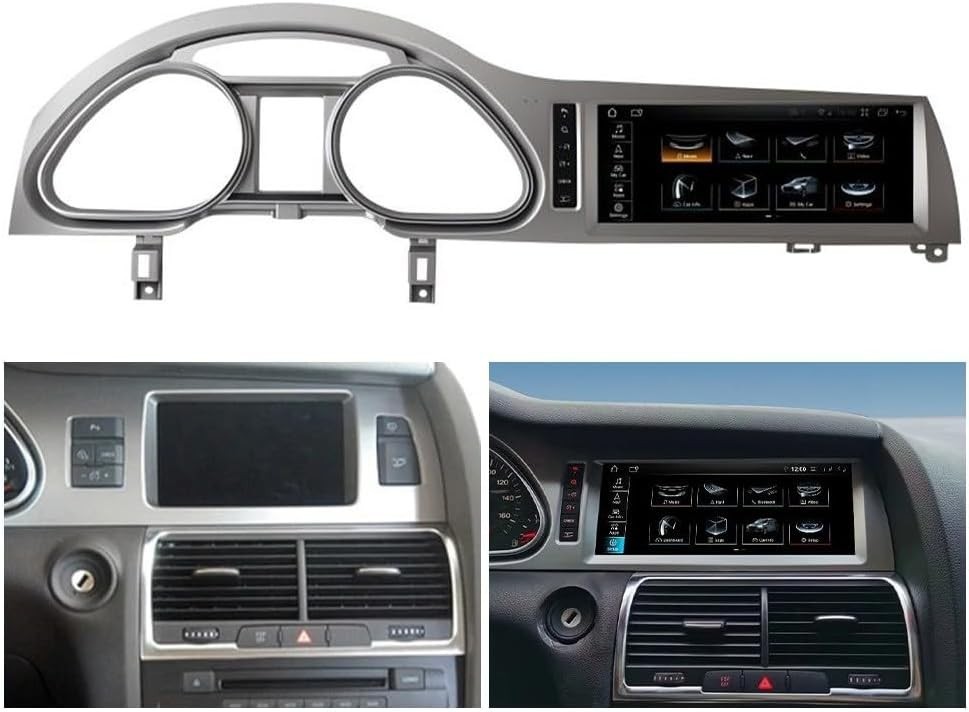 Used 10.2″ Touch Screen Car Stereo Bluetooth Radio 6+128GB For AUDI Q7 2005~2015