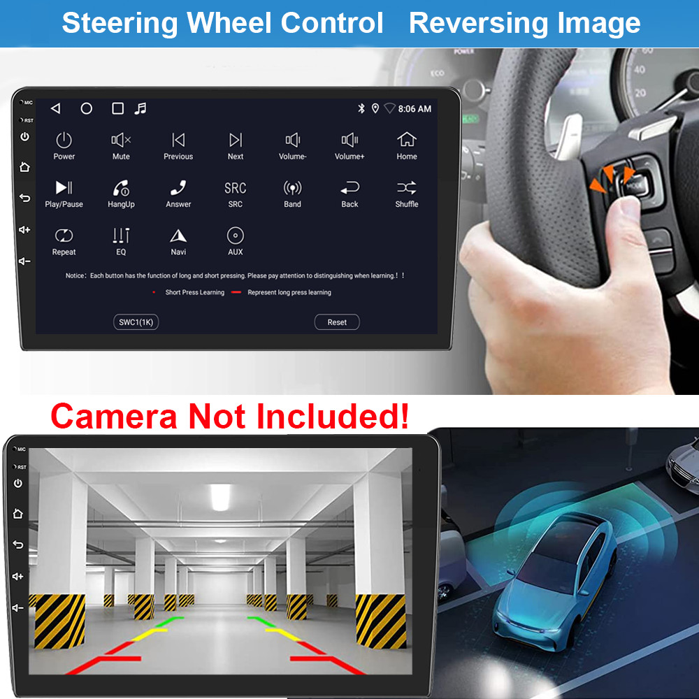 For Ford F150 2009-2014 Carplay Android 13 Car Stereo Radio GPS Navi Wifi BT SWC