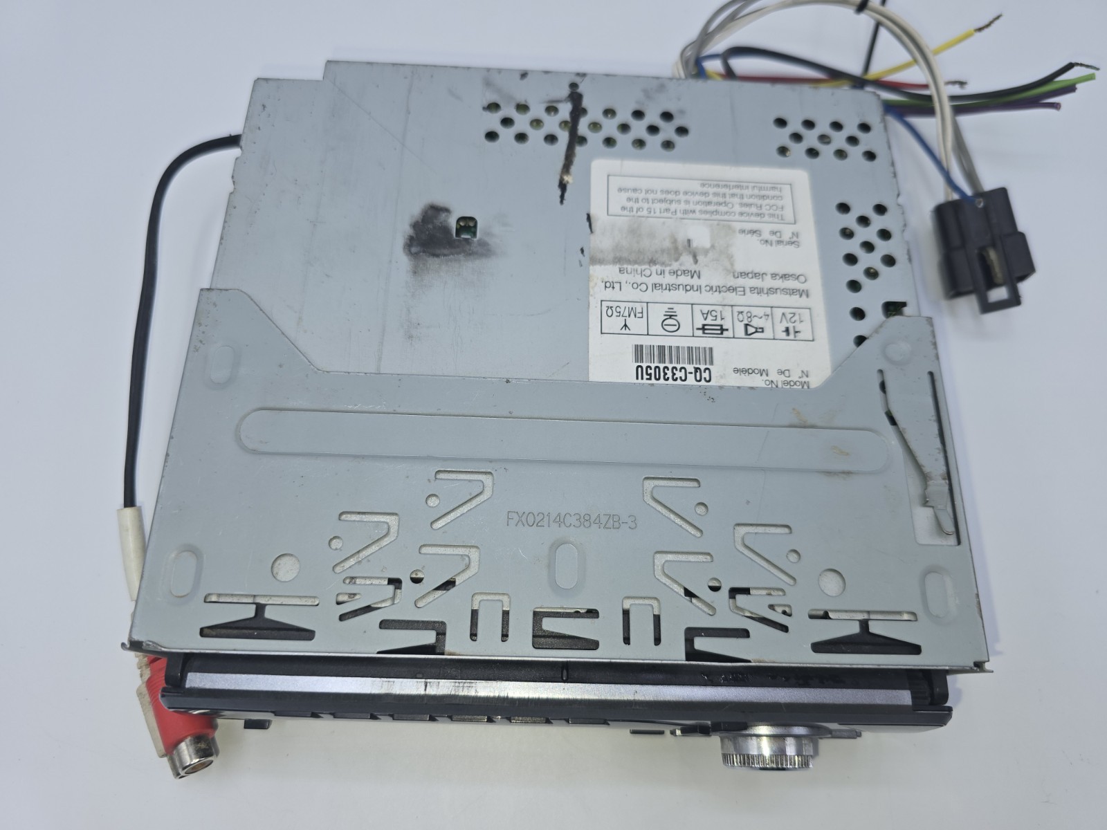 PANASONIC CQ-C3305U WMA MP3 Receiver Car In Dash Stereo
