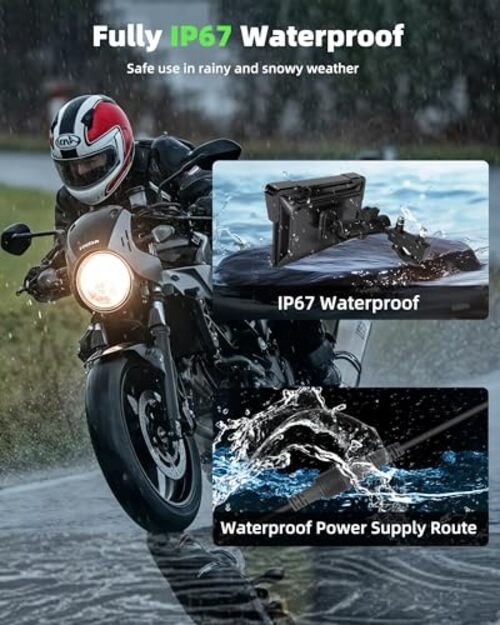 2026 Motorcycle CarPlay Screen & Android Auto 7″ Pantalla Carplay Screen